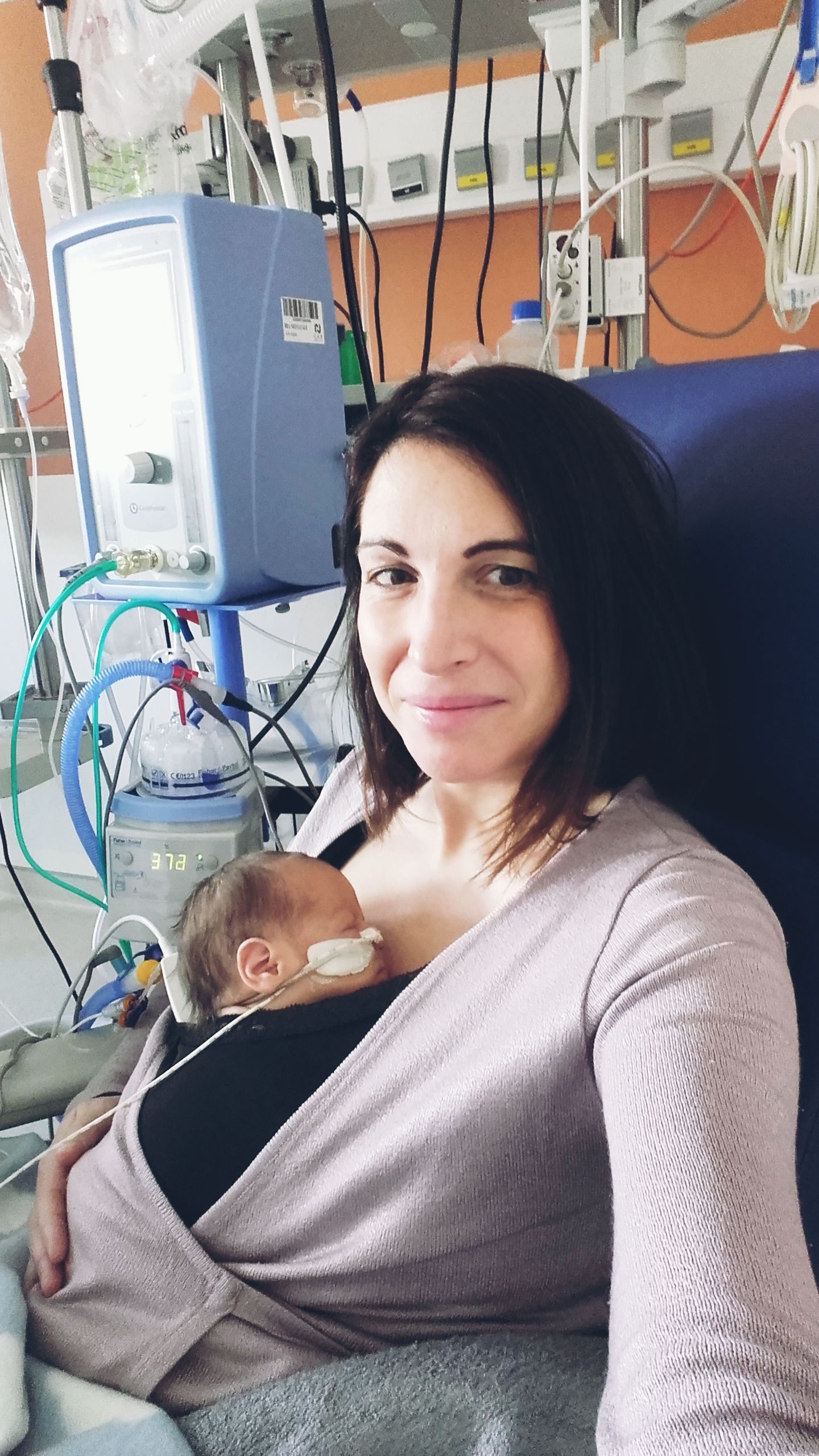 L'unité Kangourou, une aide pour les parents des bébés prématurés