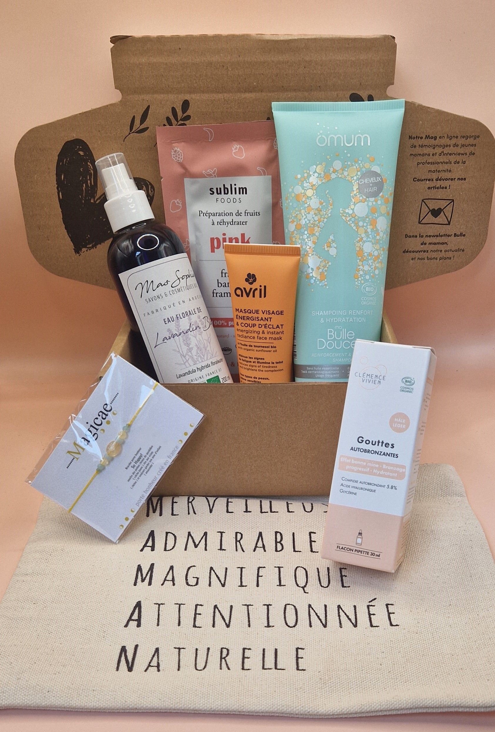 Coffret cadeau femme enceinte Bulle de maman