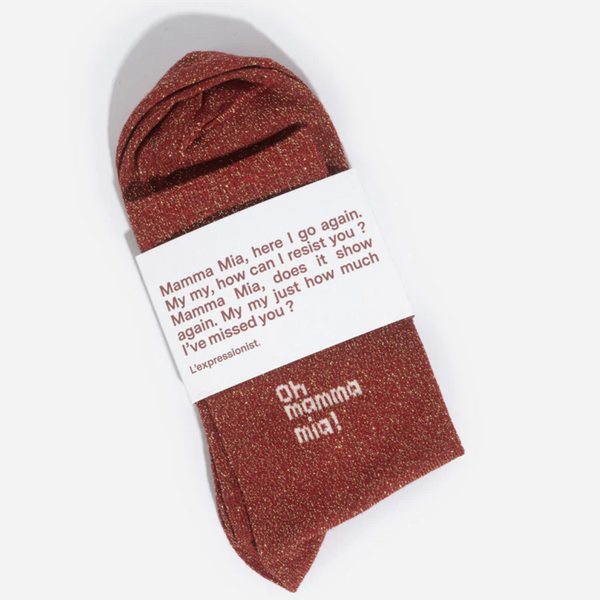Chaussettes « Oh Mamma Mia ! »