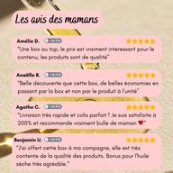 Avis clientes coffret vergeture grossesse - Bulle de maman