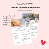 Recettes cuisine post-partum - Bulle de maman