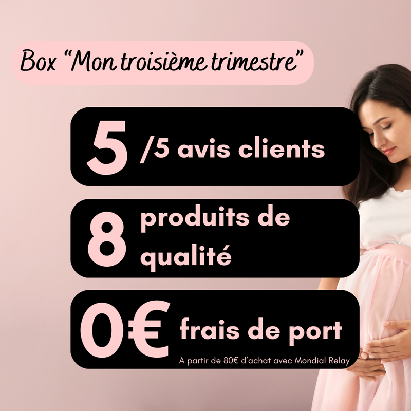 Coffret cadeau grossesse 3ème trimestre