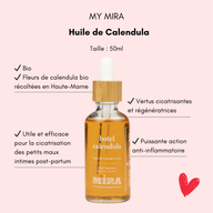 Huile de Calendula Mira - Bulle de maman