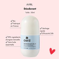Déodorant Avril grossesse - Bulle de maman