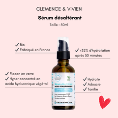 Sérum désaltérant bio Clémence & Vivien