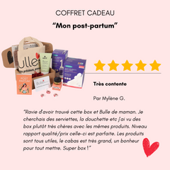 Avis cliente 5 étoiles kit Post-partum