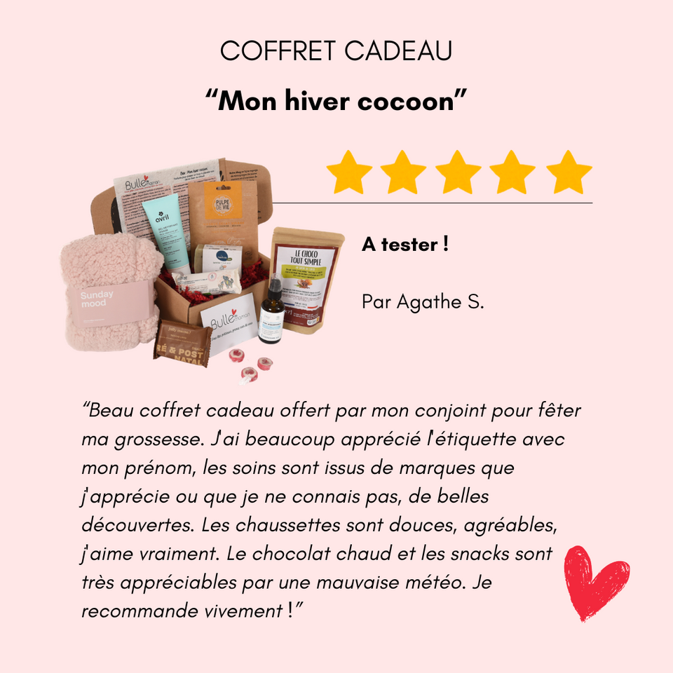 Avis client 5 étoiles coffret 