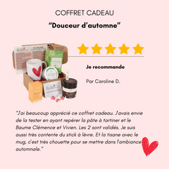 Avis client 5 étoiles coffret 