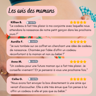 Avis client 5 étoiles box XL jeune maman - Bulle de maman