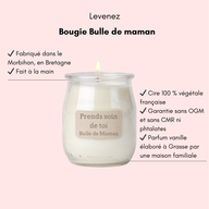 Bougie Bulle de maman