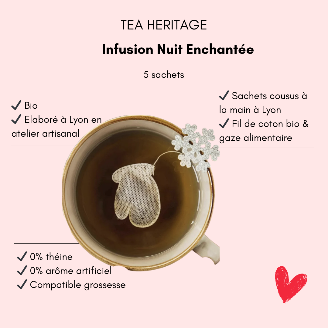 Tisane Nuit Grossesse - Bulle de maman