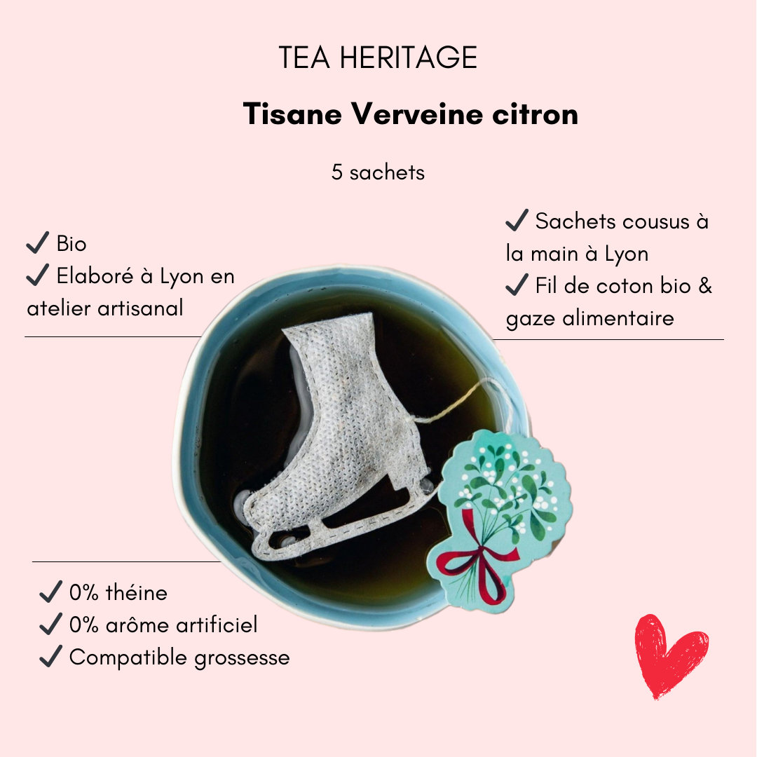 Tisane verveine citron patin - Bulle de maman