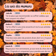 Les avis des mamans 5 étoiles sur le coffret Automne - Bulle de maman