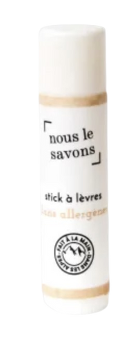 Le Stick à Lèvres Bio Sans Allergène
