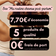 Promotion kit cheveux post-partum - Bulle de maman