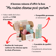 4 bonnes raisons box post-partum cheveux - Bulle de maman