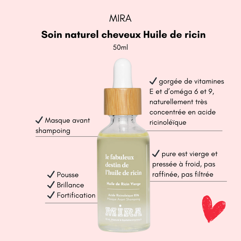 Huile de ricin - Bulle de maman