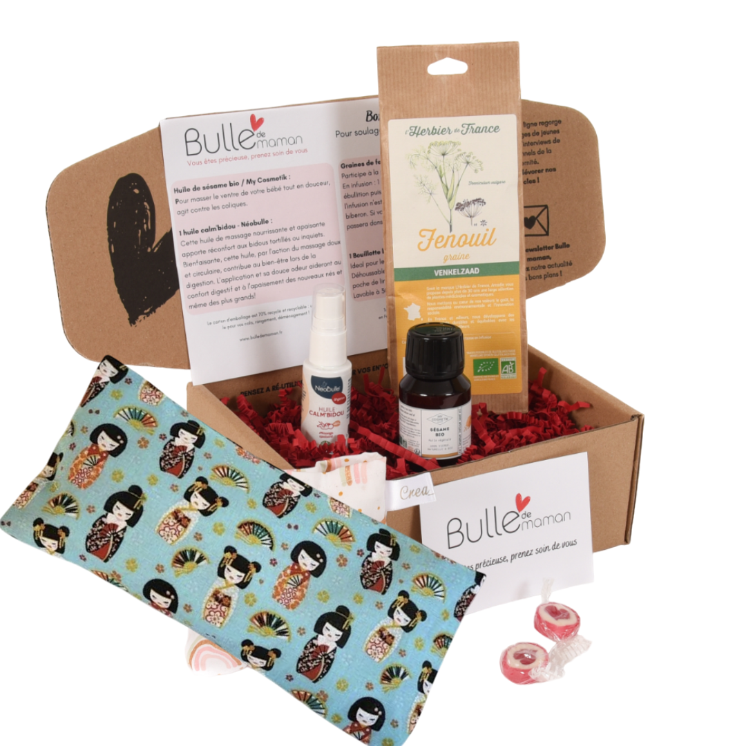 Remèdes naturels coliques bébé - Bulle de maman