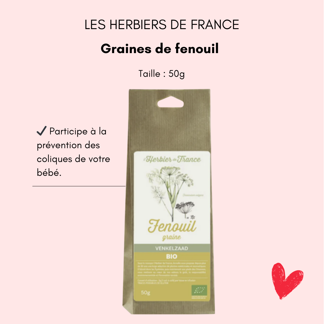 Fenouil coliques bébé - Bulle de maman