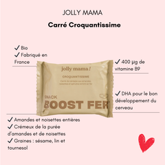 Carré de céréales Croquantissime Jolly Mama