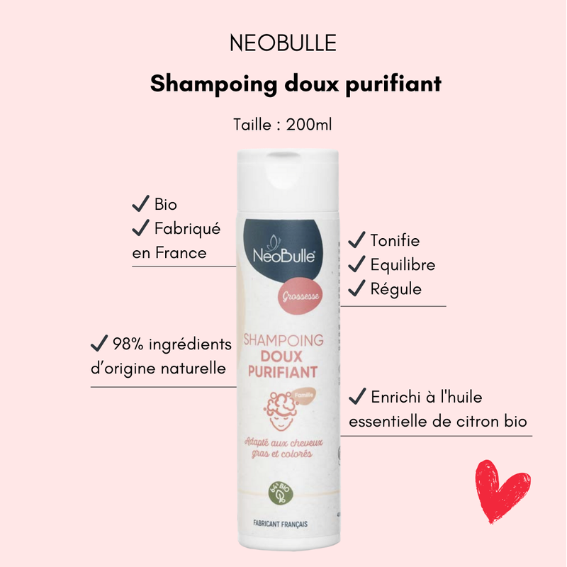 Shampoing doux purifiant aux agrumes Néobulle