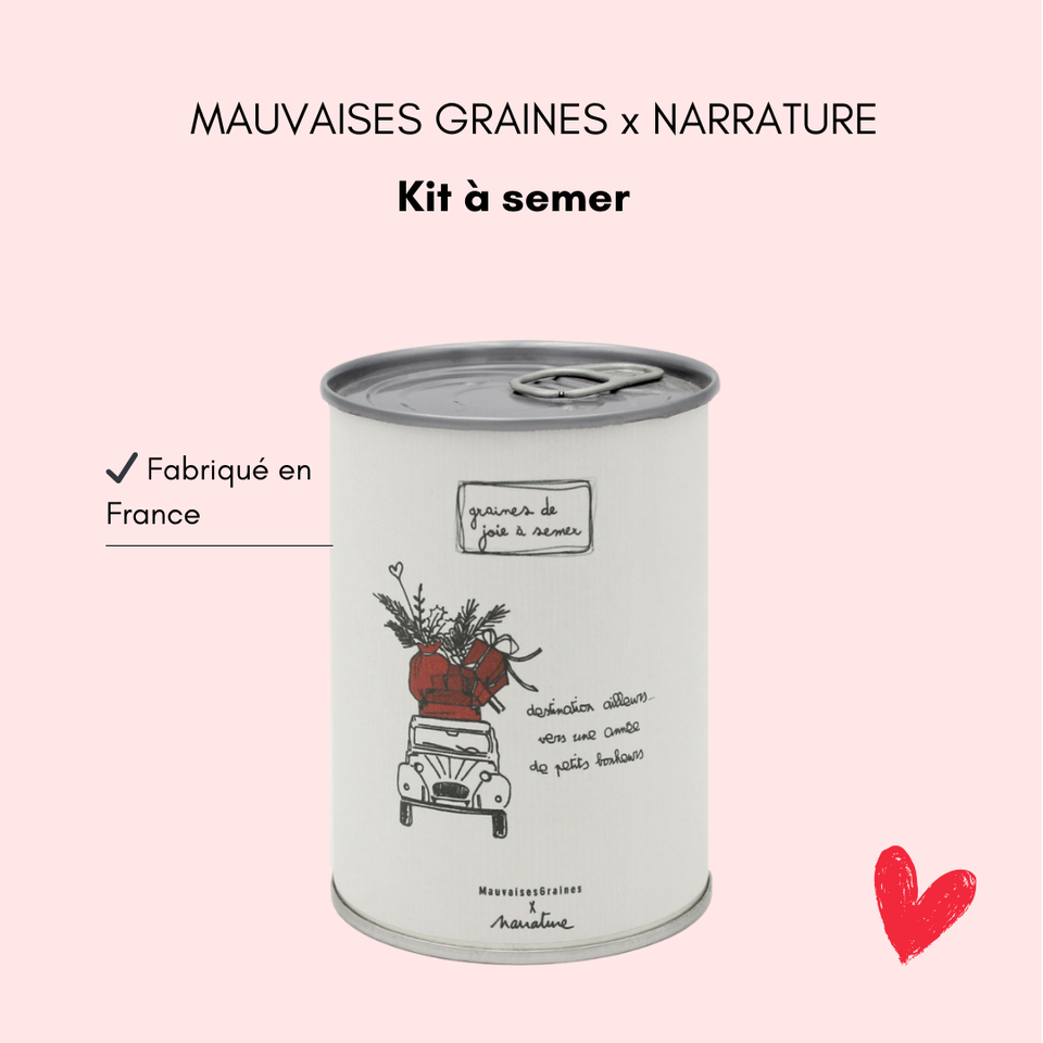 Kit à semer, Mauvaises graines x Narrature