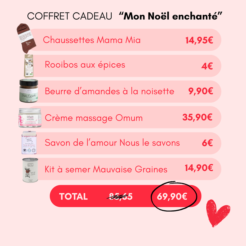 remise coffret noel femme enceinte - Bulle de maman