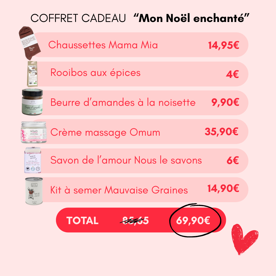 remise coffret noel femme enceinte - Bulle de maman