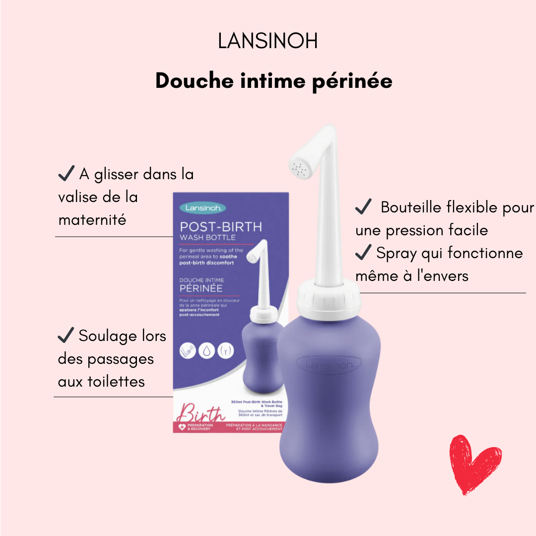 Douche intime périnée Lansinoh - Bulle de maman
