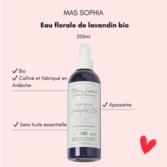 Eau florale lavandin - Bulle de maman