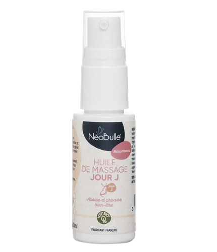 L'Huile de Massage Accouchement