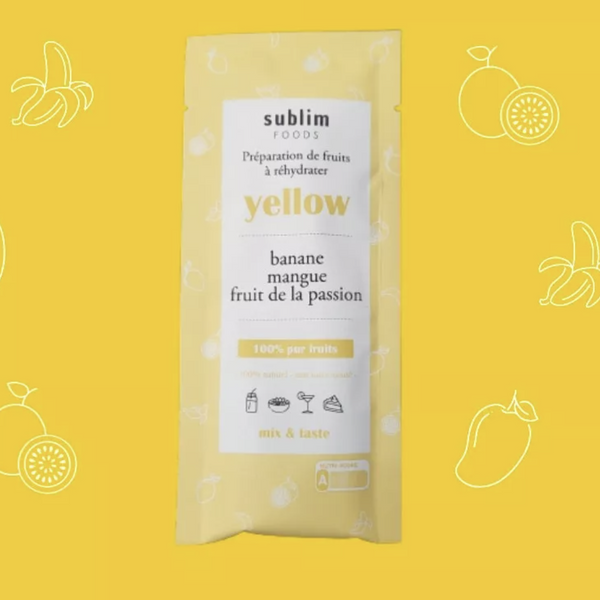 Préparation de fruits à réhydrater - 5 saveurs au choix